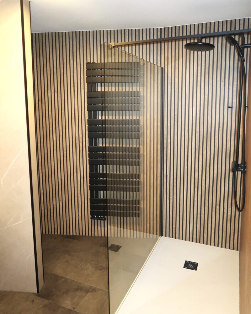 douche met verwarming